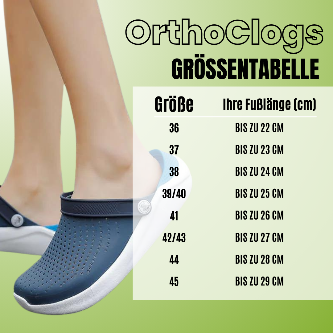 OrthoClogs - l'originale per il massimo comfort