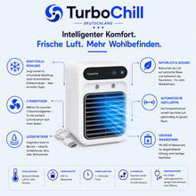 Lade das Bild in den Galerie-Viewer, TurboChill - tragbare Mini-Klimaanlage - das Original
