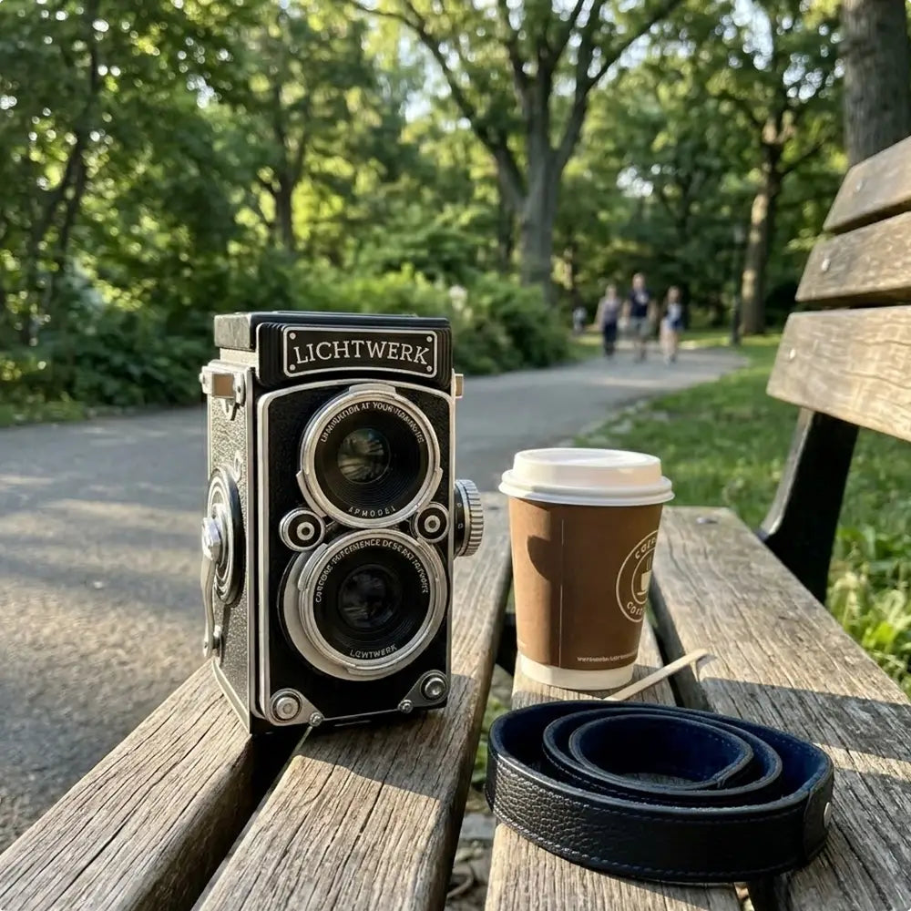 Lichtwerk RetroCam TLR – Vintage Digitalkamera mit Filmlook