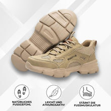 Carica l'immagine nel visualizzatore di Gallery, PowerSteel - Scarpe di sicurezza ergonomiche, antiscivolo e che alleviano lo sforzo - Certificate secondo EN ISO 20345
