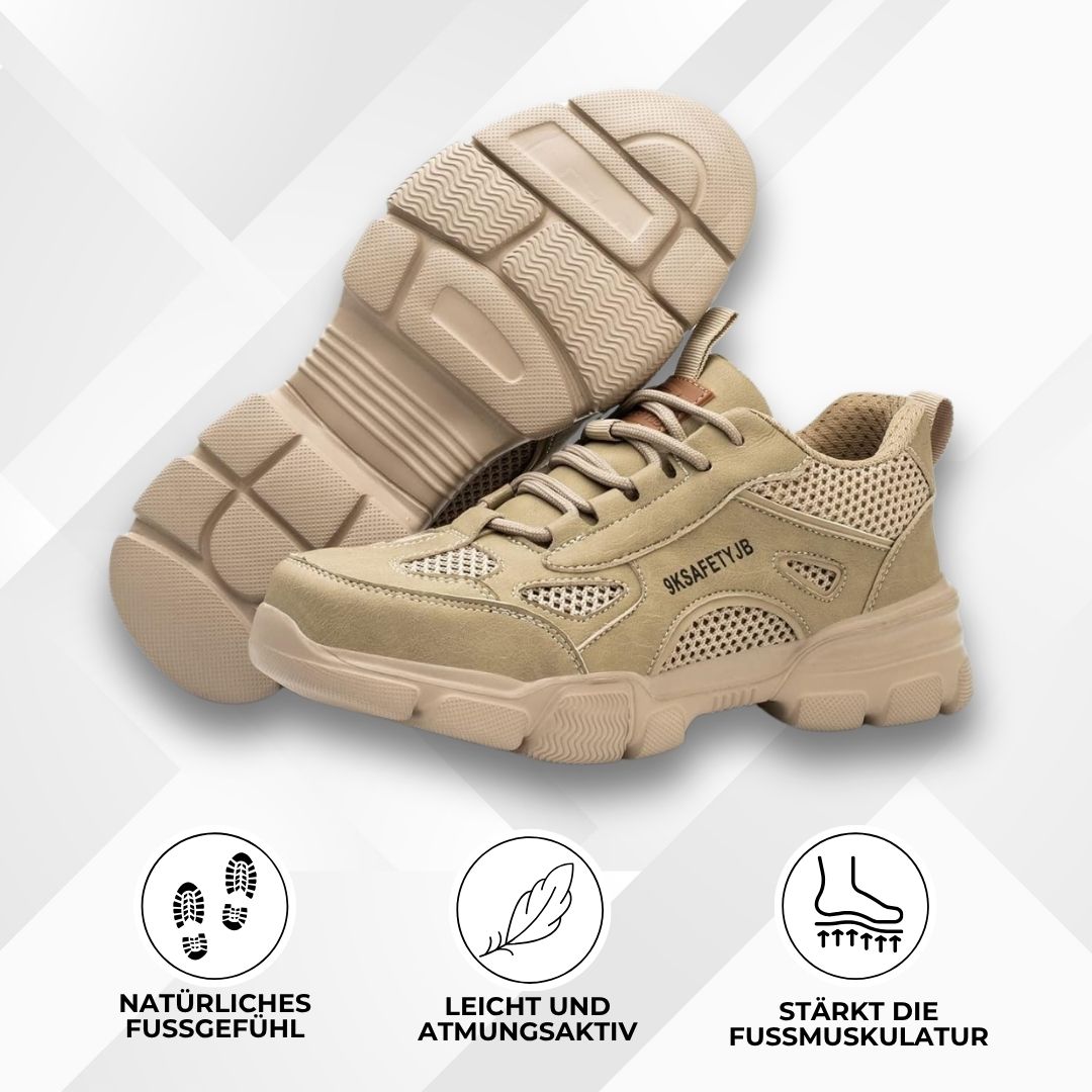 PowerSteel - Scarpe di sicurezza ergonomiche, antiscivolo e che alleviano lo sforzo - Certificate secondo EN ISO 20345