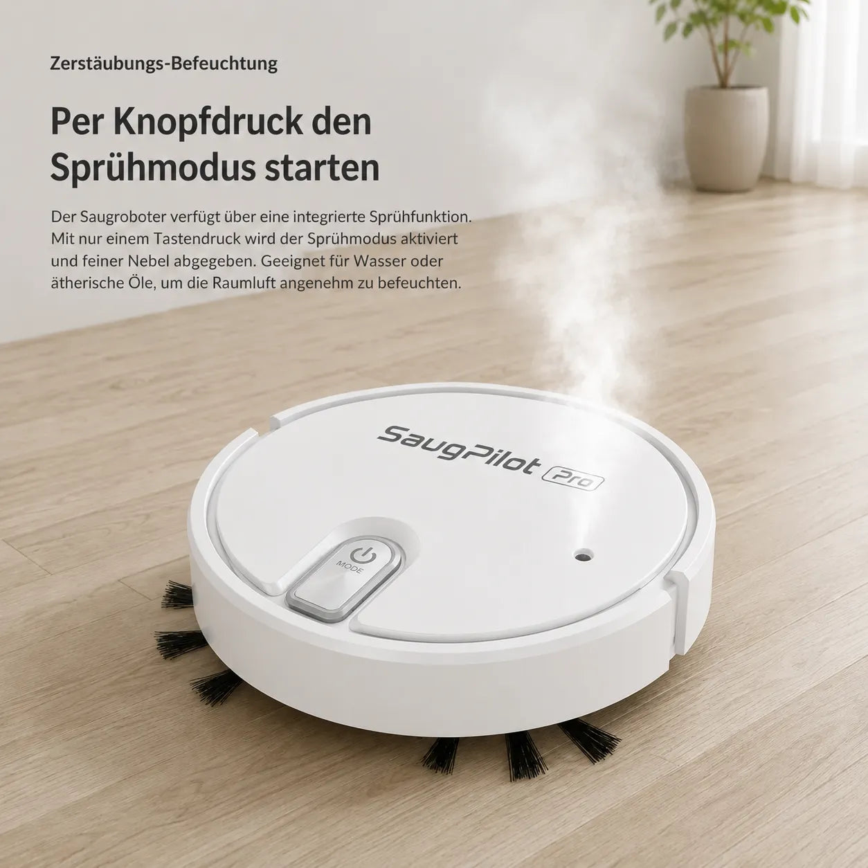 SaugPilot Pro – der kompakte Bodenhelfer für jeden Tag