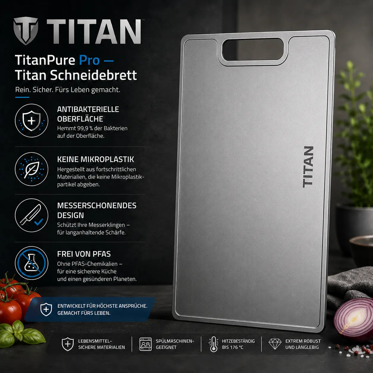 TitanPur Pro — Titan Schneidebrett